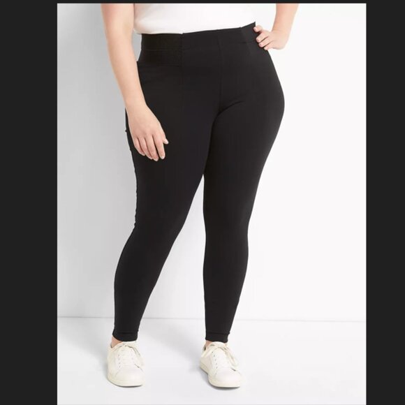 Size 16 Lane Bryant Black Pull-On High-Rise Legging With Innersculpt Technology - Picture 2 of 16